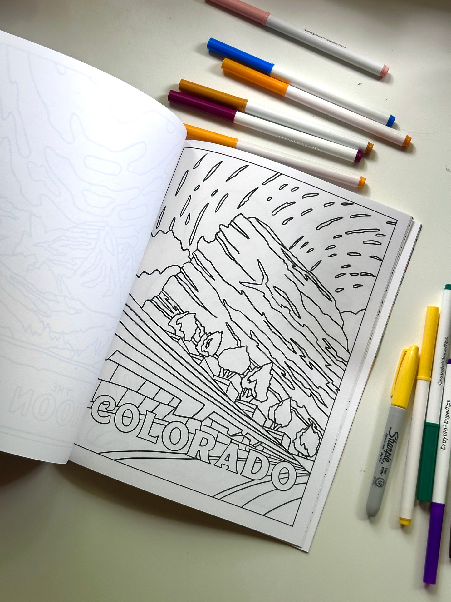 Color in Colorado Coloring Book
