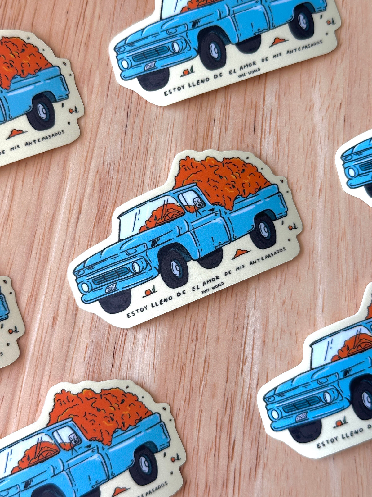 Antepasados Truck Sticker