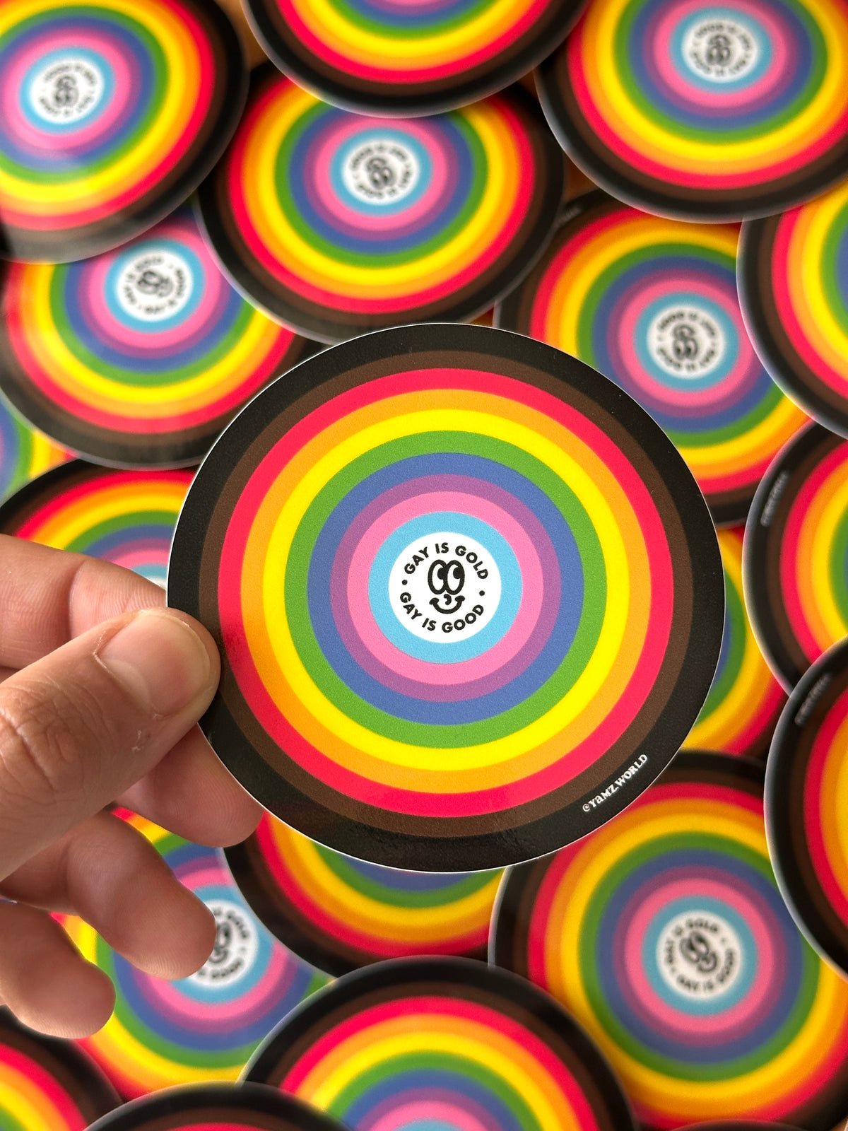 Gay is Gold Sticker