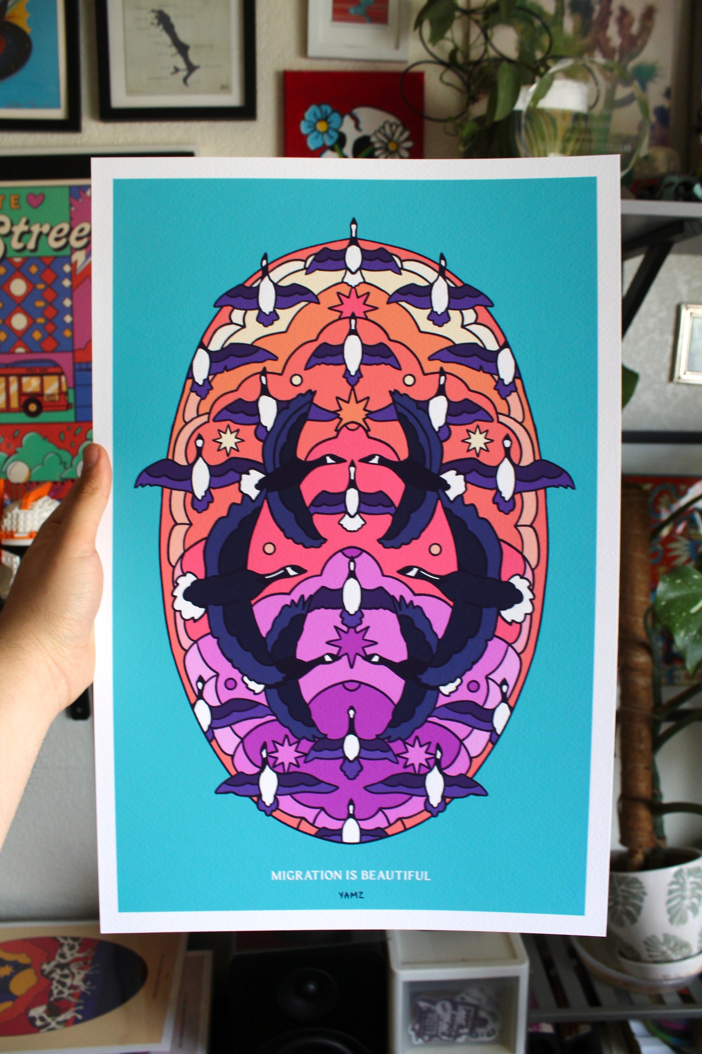 Geese Migration - Limited Edition Art Print