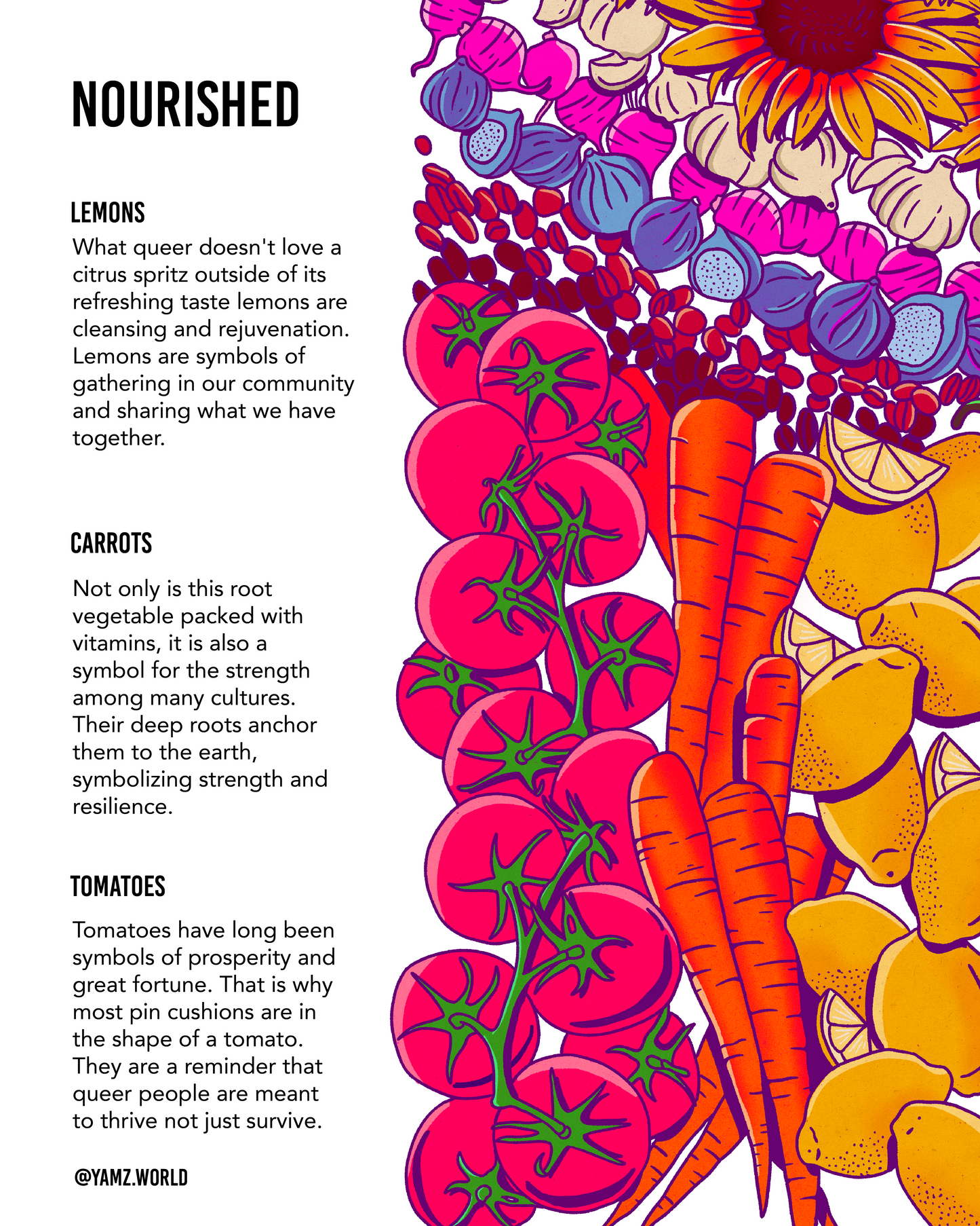 Nourished - Vegetable Pride Flag