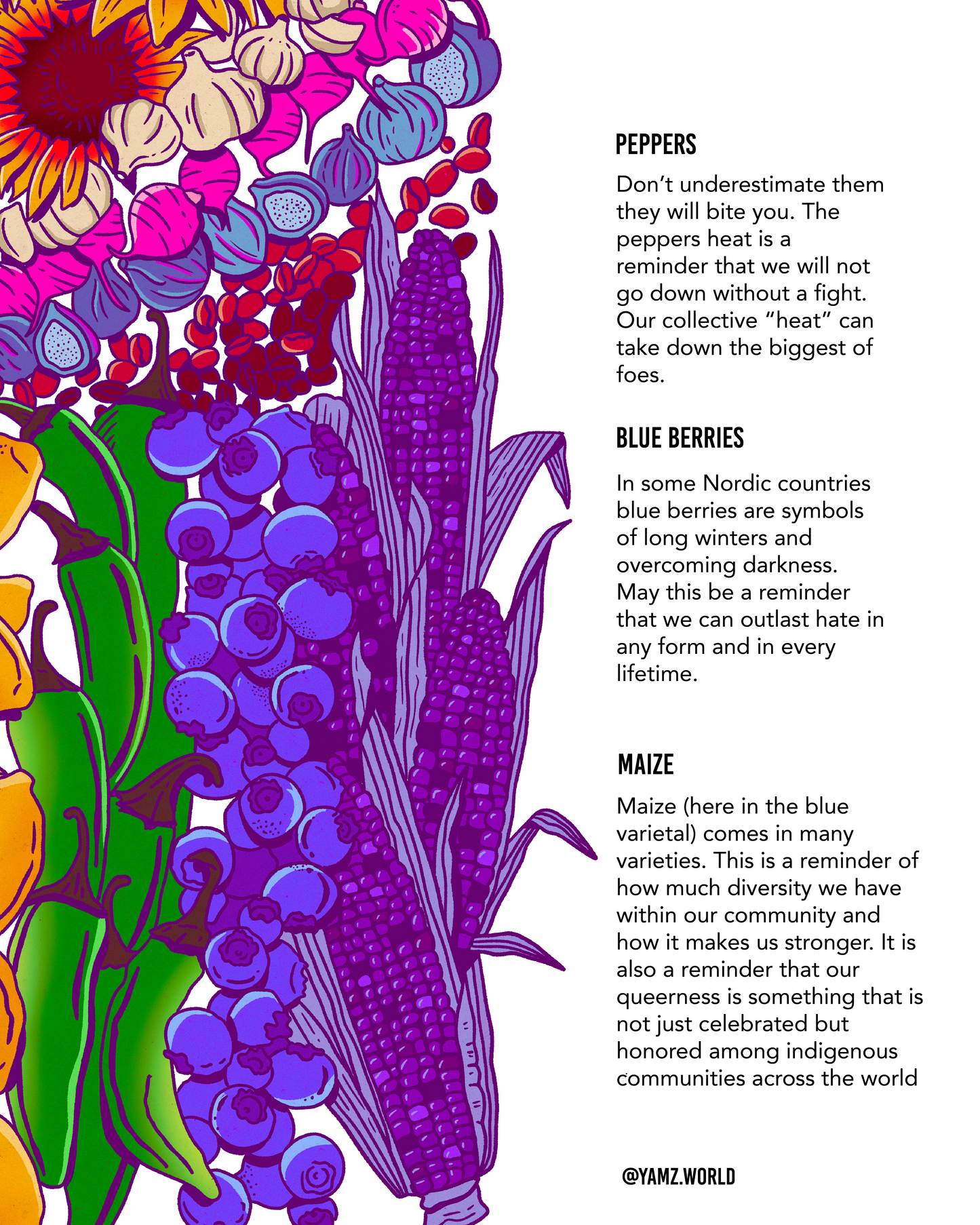 Nourished - Vegetable Pride Flag