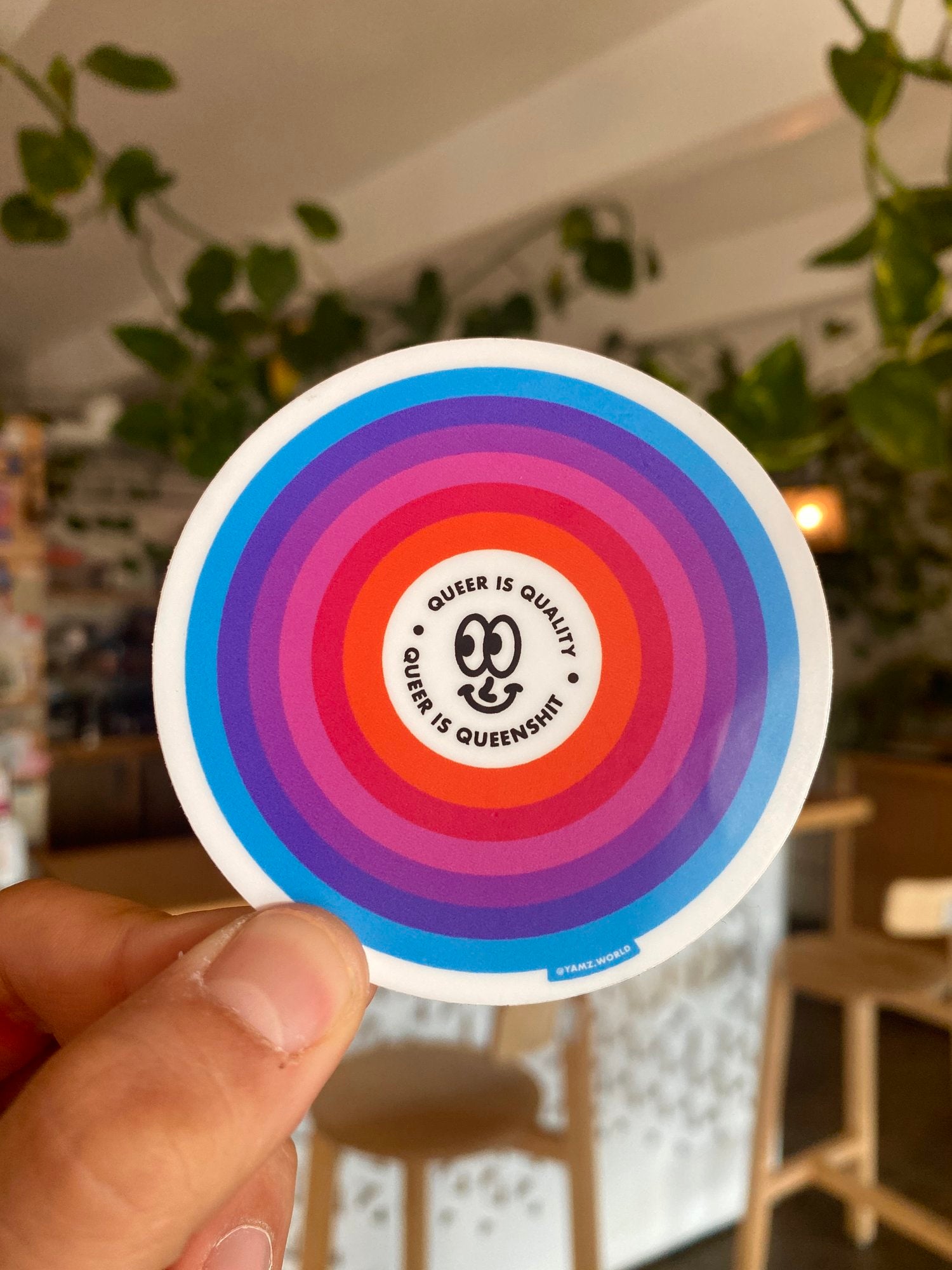 Qeej Sticker Queer is Quality Sticker – YAMZ WORLD Store