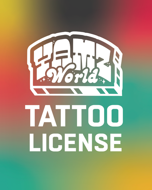 YAMZ WORLD Tattoo license